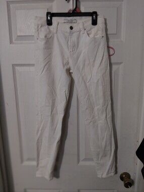 J Brand White Skinny Jeans